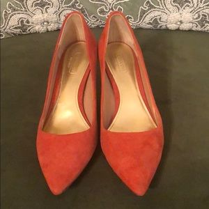 Coach Suede heels
